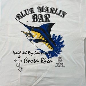 White Shirt 🐟 Blue Marlin Bar